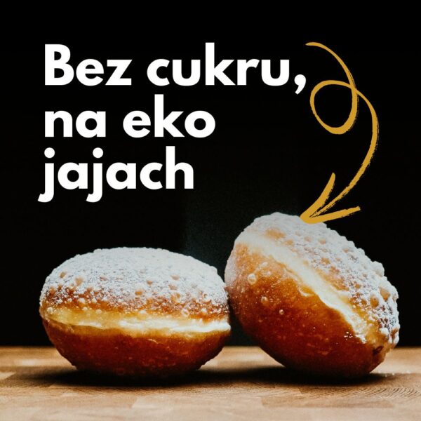 Pączek bez cukru - Piekarnia Dwóch Ojców